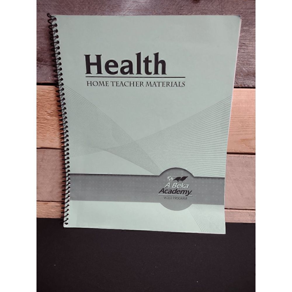 NEW A Beka Video Program Health Home Teacher Materials Pt # 17493904